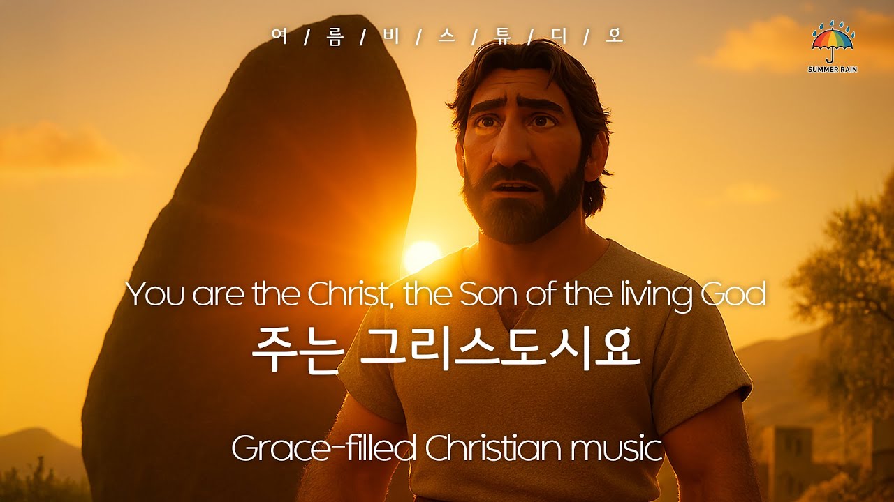주는 그리스도시요💙You are the Christ, the Son of the living God🎶
