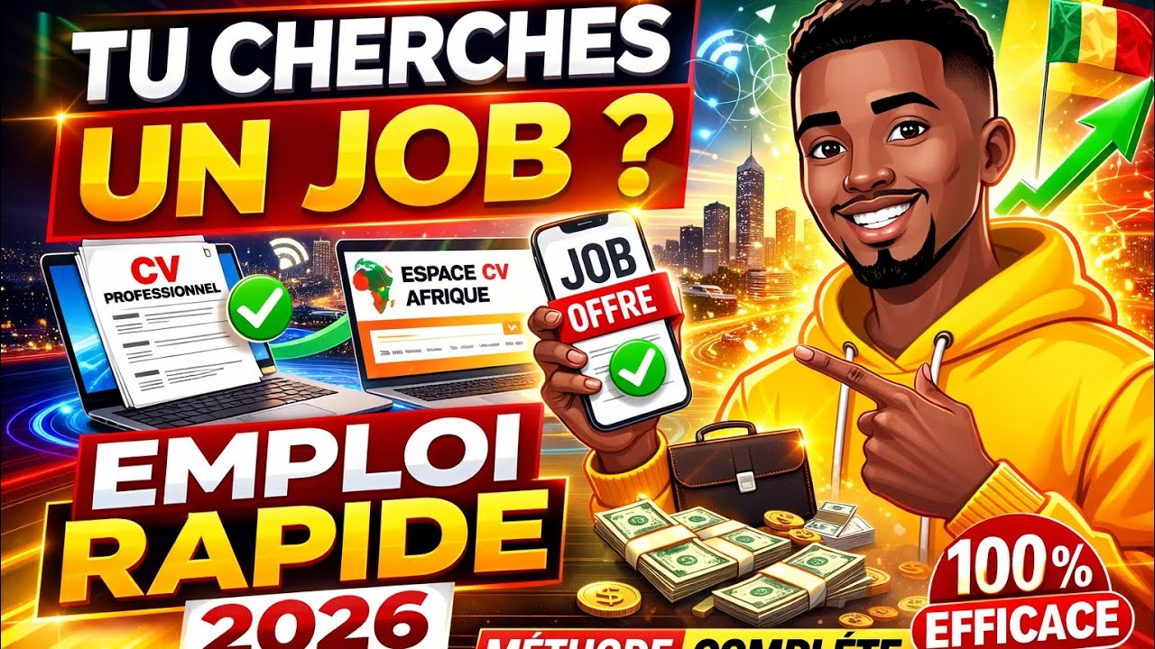  Tu Cherches un Job ? La Méthode Complète Pour Trouver un Emploi Rapidement en 2026