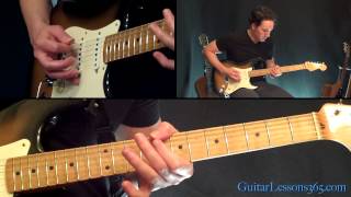 Video thumbnail of "Sharp Dressed Man Guitar Lesson - ZZ Top - Famous Riffs"