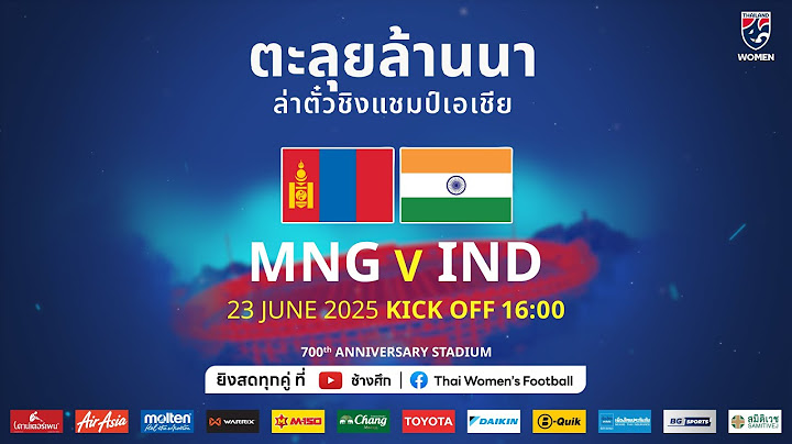 LIVE l MONGOLIA vs INDIA | AFC Women's Asian Cup 2026 Qualifiers
