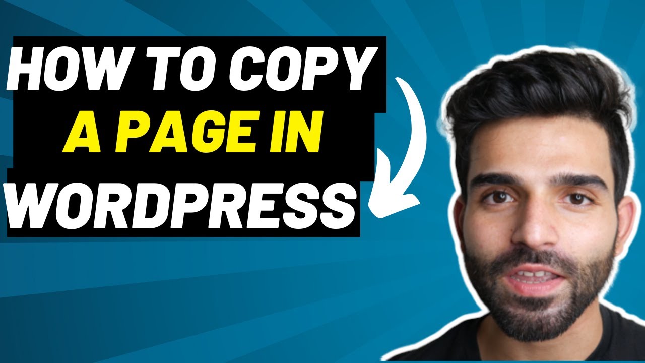 How To Copy A Page In Wordpress Step By Step Tutorial - YouTube