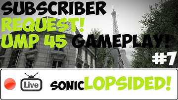 SUBSCRIBER GUN REQUEST! (UMP 45) | CoD MW3 Wii | LIVE Gameplay w/ sonicLOPSIDED!