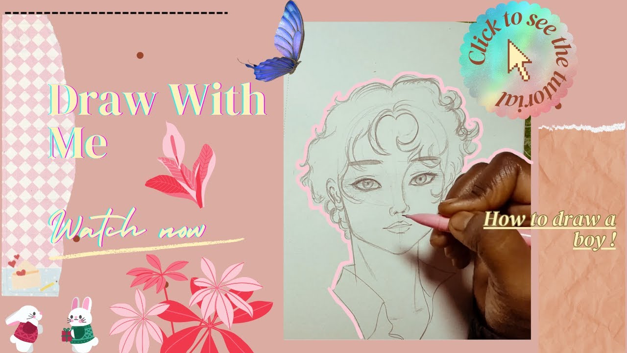 HOW TO DRAW A BOY?? TUTORIAL || Step by step - YouTube
