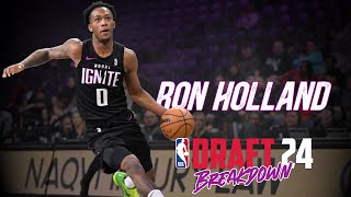 Ron Holland Scouting Report | 2024 NBA Draft Breakdowns