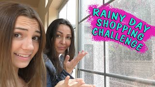 OUR RAINY DAY SHOPPING CHALLENGE | We Are The Davises