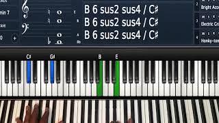 Worship Chord Progression Tutorial in B
