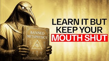 BANNED Metaphysics: This Book Shows EXACTLY How To BEND Reality - by Thoth