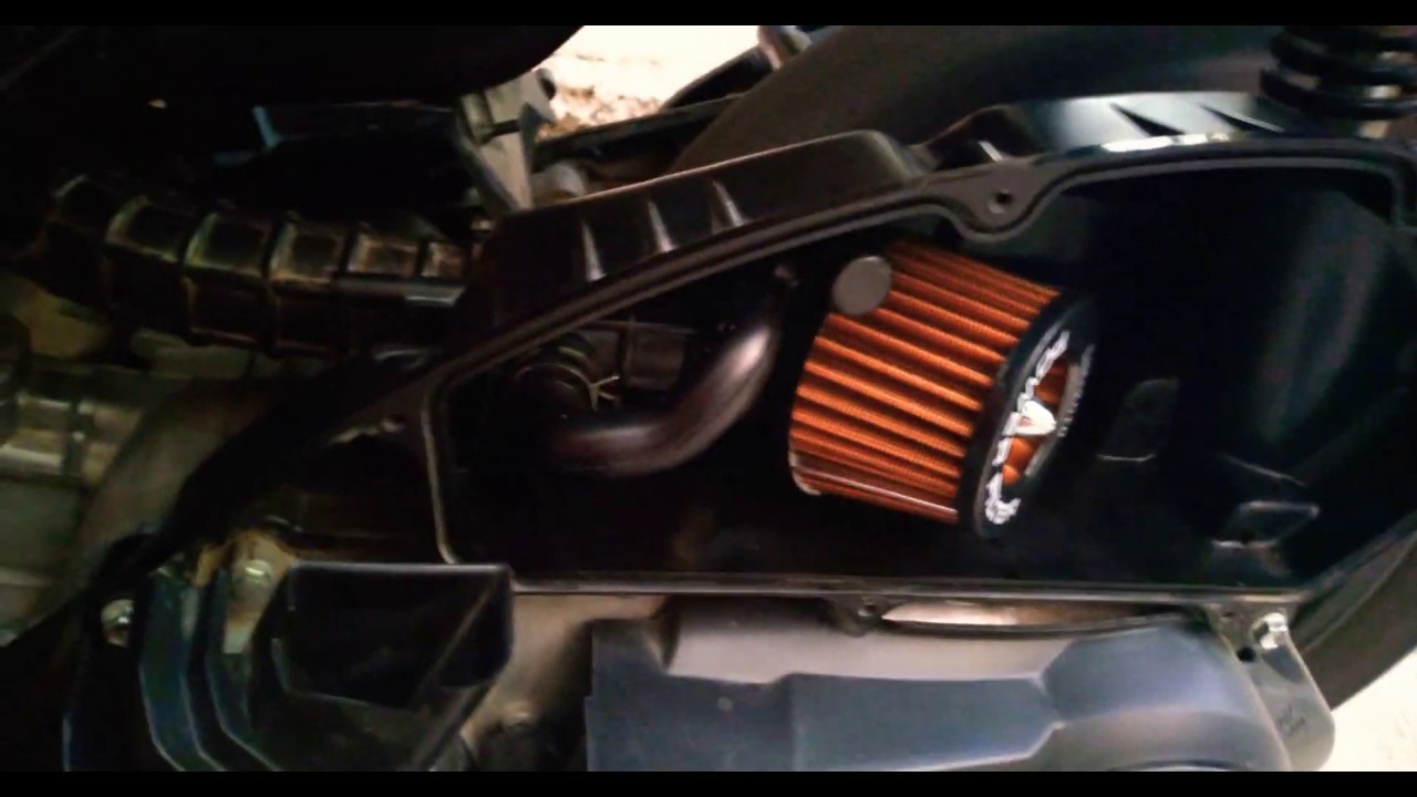 YAMAHA AEROX 155| POWER INTAKE(air filter) installation|MORE AIR, MORE  PUHWAH BABY! - YouTube