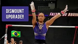 Rebeca Andrade FULL Bars routine - Training - Paris World Cup 2022