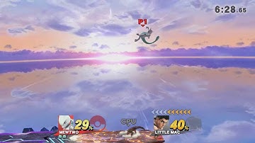 Mewtwo double jump edge cancel