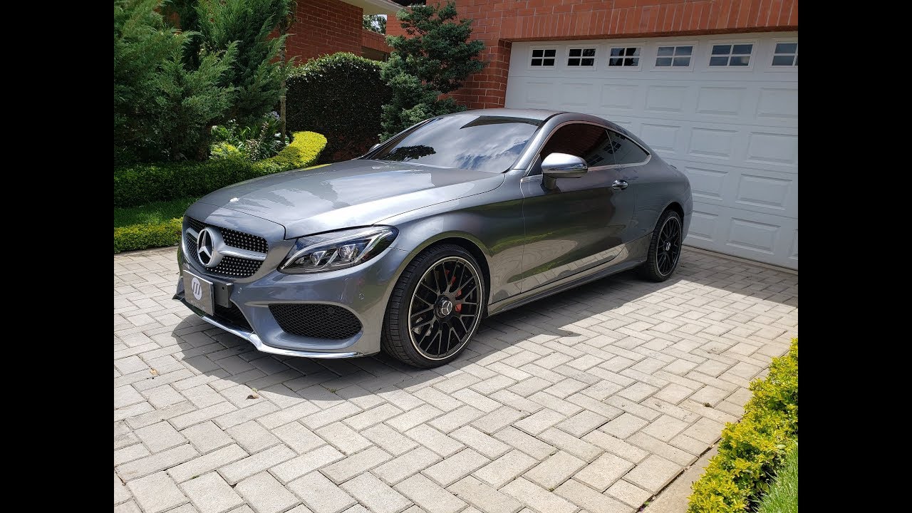 Mercedes-benz C250 coupe 2016 Kit Amg - YouTube