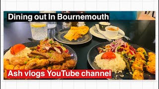 Dining out in Bournemouth | Ash Vlogs | travel video |