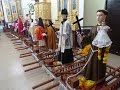 Saints in the Church (Procession of Saints, Goa-Velha)