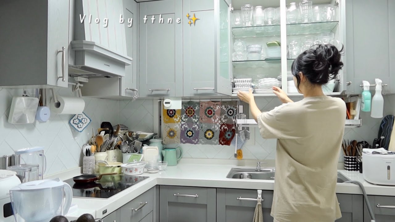 Уютный день дома: кулинария, вязание крючком и воспоминания 🤍Простые корейские домашние блюда