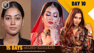 Day 10 | 15 days Makeup challenge | Online class | @pkmakeupstudio