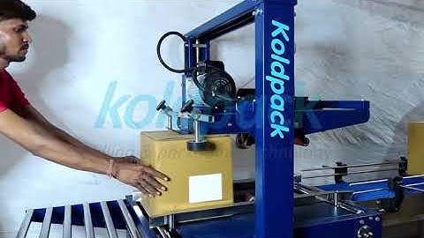 Fully Automatic Tapping Machine For Box and Carton