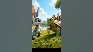 Tortoise 🐢 and rabbit 🐇 🐰 | #ai #shorts #trending #trendingshorts #youtubeshorts #youtube #video