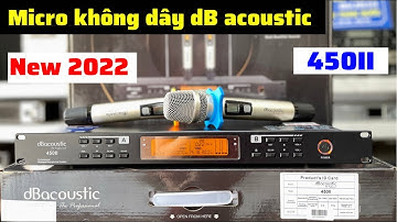 Micro dB acoustic 450ii mới nhất 2022 thiết kế đẹp giá không đổi LH:0965.345.292 - 0944.929.616