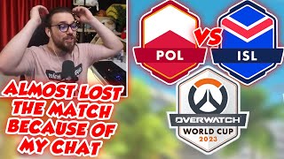 mL7 spectates Poland vs Iceland in Overwatch World Cup