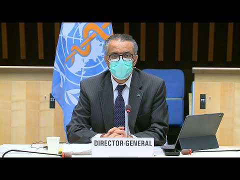 WHO chief Tedros Adhanom Ghebreyesus: 'vaccine on its own will not end the pandemic' | AFP
