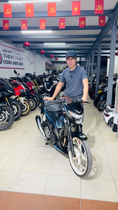 Suzuki Satria 150 black price 25.5 million #suzuki #satria Hotline / Zalo: 0588928928 - 0985994020