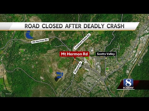 Deadly crash in Scotts Valley