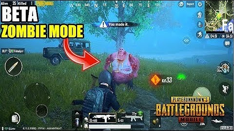 PUBG Mobile I Zombie Mode is OUT!! BETA 0.11 Gameplay (Android) HD