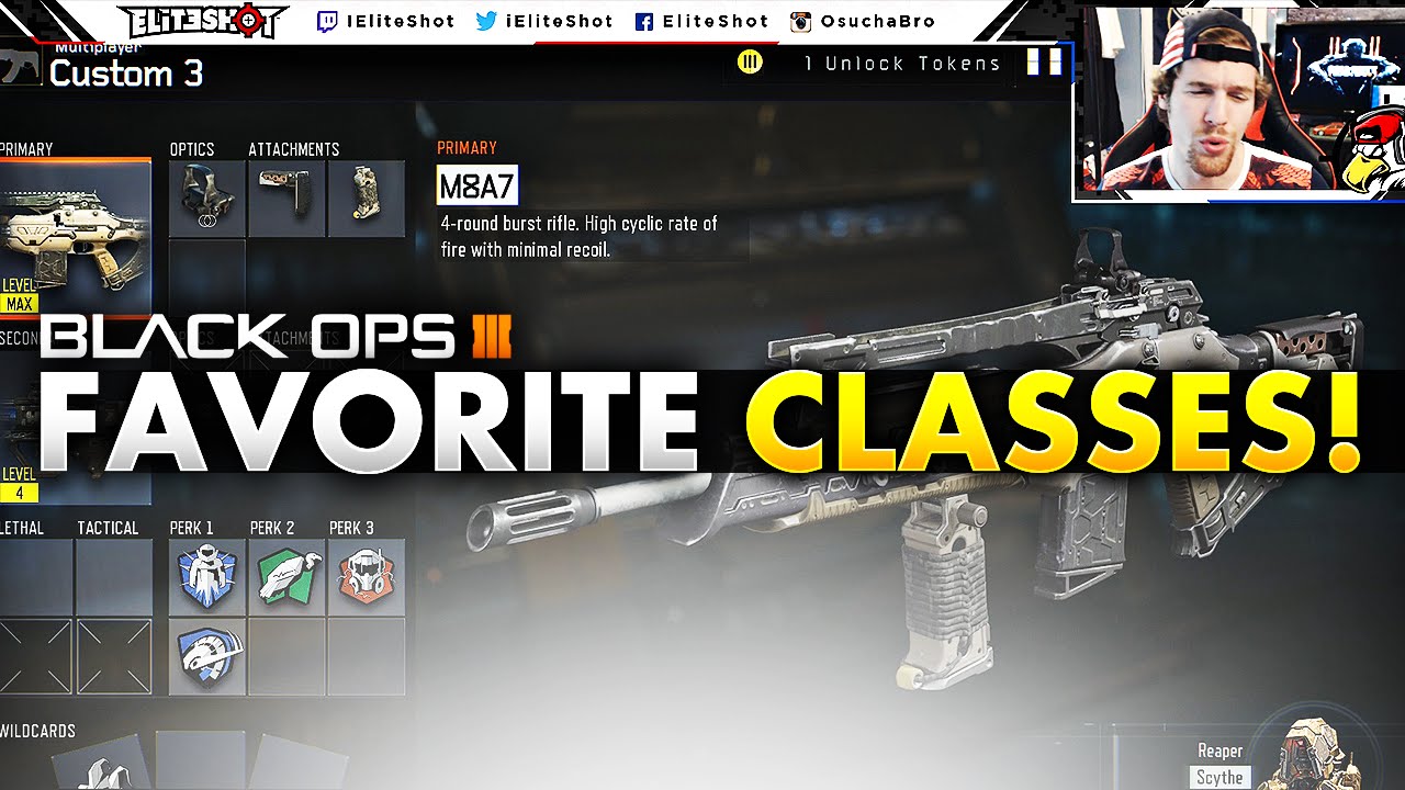 FAVORITE BO3 CLASSES! - Setups Used to Reach MAX! (Call of Duty: Black Ops  3) - YouTube - 