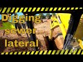 How to dig sewer lateral