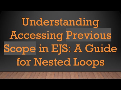 Understanding Accessing Previous