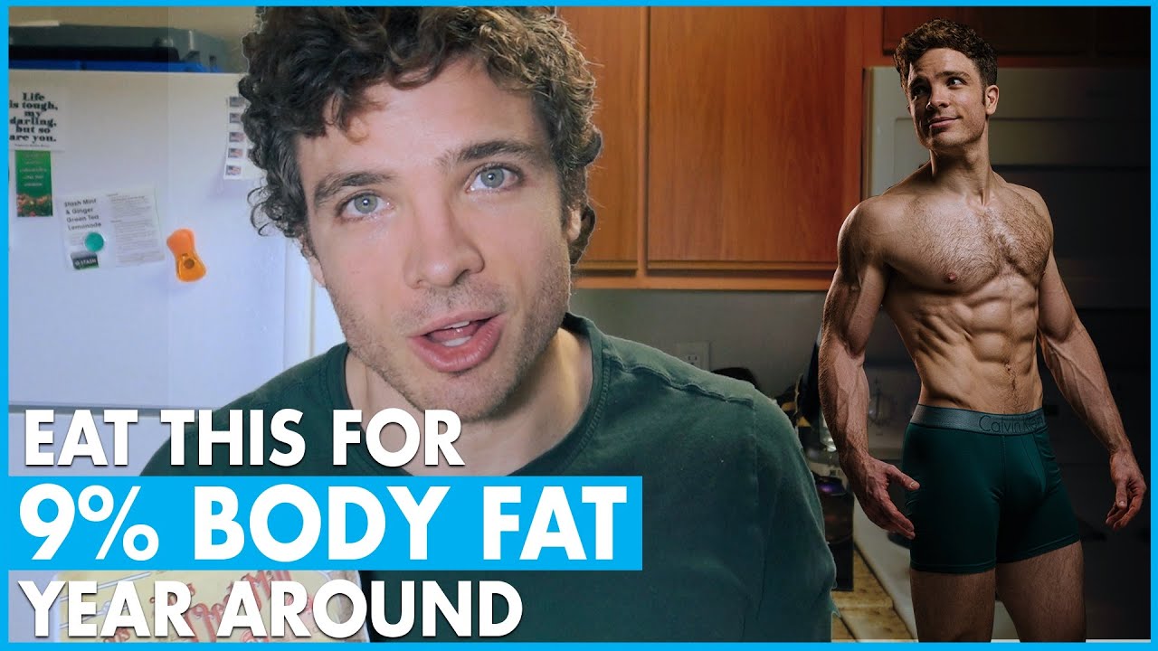 What I eat for 9% body fat all year | Grocery haul