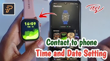 itel smart watch time set | itel smart watch mobile connect