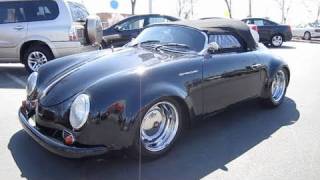 1957 Porsche Speedster (Replica) Start Up, Exhaust, and In Depth Tour