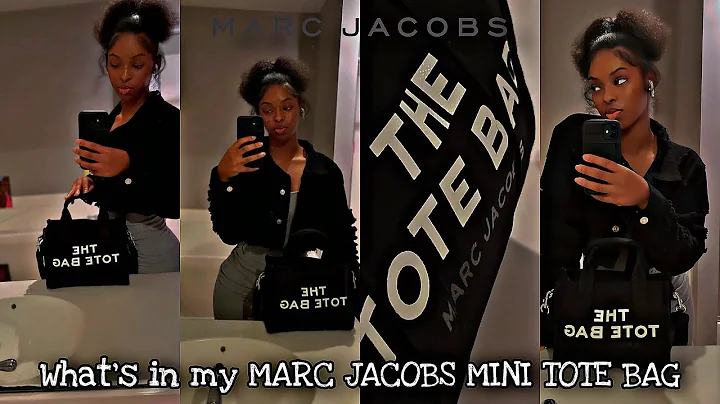 Whats in my MARC JACOBS MINI TOTE BAG | ft. FashionKicks | Khalea Marie