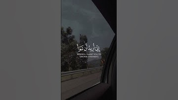 لئن بسطت إلي يدك لتقتلني _ سورة المائدة #قران #quran #explorepage