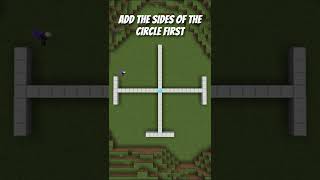 How to build CIRCLES in Minecraft! screenshot 1