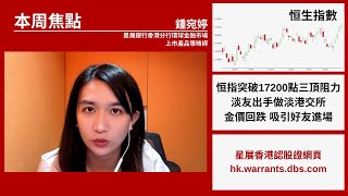 【星級輪證】港股突破三頂阻力 淡友出手港交所 好友搏返金