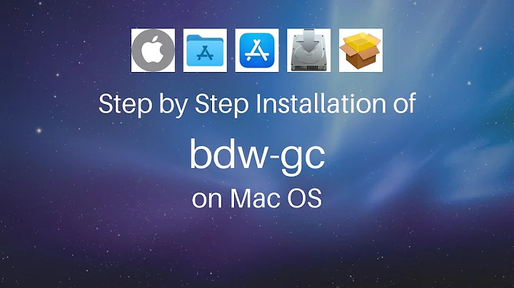 ✅ Solved - Download & install bdw-gc on Mac OS (Sonoma, Sequoia, Ventura) via Homebrew / brew