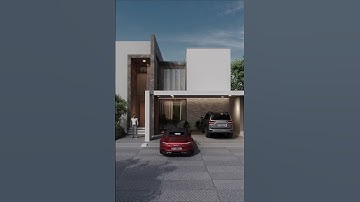 Villa exterior animation using 3ds max, Corona Render #walkthrough #3dsmax #coronarender