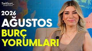 Aslan ve Başak Tutulmalarının Etkileri! Ağustos Ayı 12 Burç Yorumu| ZEYNEP TURAN TWİTBURC