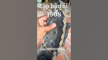Cặp bàn ủi 1908 #đồcổcầnthơ #phongthuy #đồcổ #lưđồng #tượngđồng