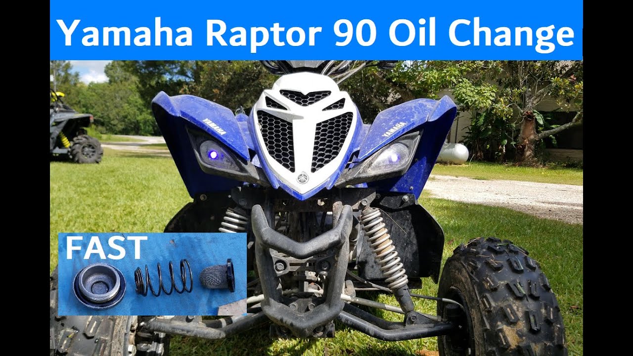 FAST 2019 Yamaha Raptor 90 Oil Change YouTube fast-2019-yamaha-raptor-90-oil-change-youtube