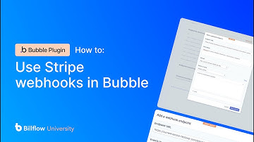 How to connect Stripe webhooks to your Bubble application