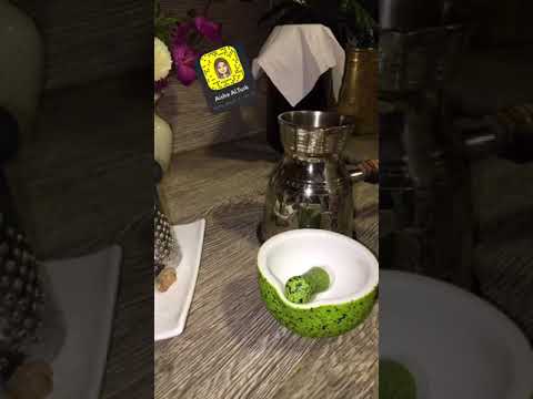 قهوة التركيه بنكهة المستكة و جوزالطيب بوش وطعم خيال من وصفات عائشة الترك