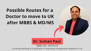 Becoming a Doctor in UK | What to do after MBBS & MD/MS | Overseas Medical Graduates | PLAB