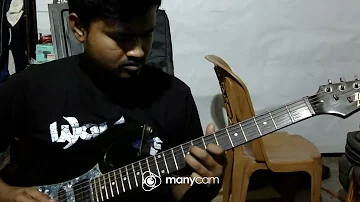 DUKKHO BILASH 4TH GUITAR SOLO COVER BY TUSHAR