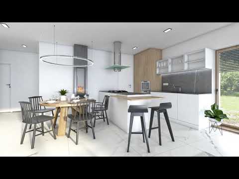 Video: Rekonštruovaný byt s kontrastným interiérom