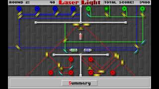 DOS Game Laser Light Expert