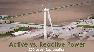 Active vs Reactive Power Level 200 | Wind Energy Fact