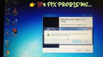 Your system is missing directX  components that OBS STUDIO Error 💯% FIX.. Trick 2022